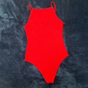 Backless Wilfred red top